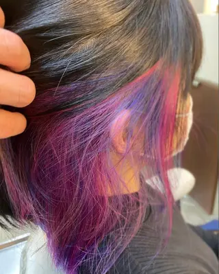 ミディアム カラー 市川 博紀 店長のヘアスタイル