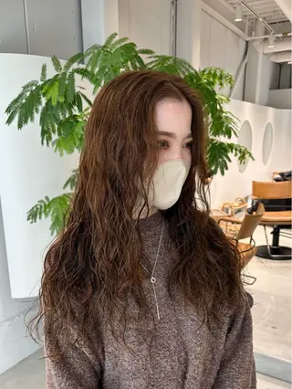 ロング カラー 明瀬　咲良🩰 ヘアセットのヘアスタイル