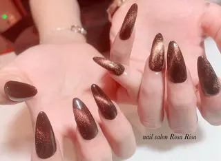 ロング ネイル ネイルスタジオ シェイクユアハンズのネイルデザイン