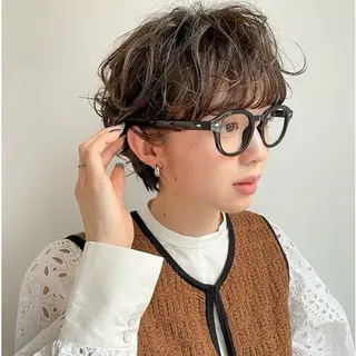 ショート 今だけカット無料✨ 表参道美容師　井出光のヘアスタイル