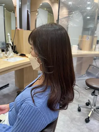 ロング カラー 似合わせ/くびれヘア /Momoka💞のヘアスタイル