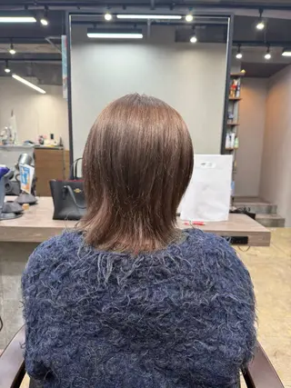 カラー ルシ🎨/ハイトーン デザイン/髪質改善のヘアスタイル