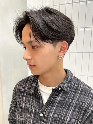 ショート メンズ nico TOKYO 渋谷所属・ブリーチ　ハイトーン 特化🌈フジタハルキのヘアスタイル