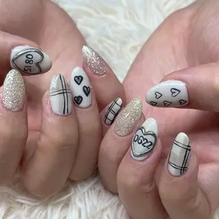 ネイル 🐕‍🦺Yappy 💗A-tanのネイルデザイン