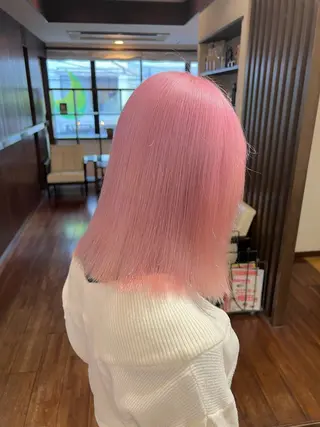 ミディアム カラー ブリーチ特化美容室 ☆selene☆のヘアスタイル