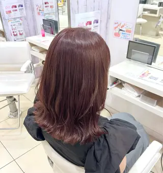 ミディアム カラー 🌻髪質改善カラー 🌻Yunaのヘアスタイル