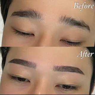 メンズ アイブロウ crestnail所属・小林 束紗のネイルデザイン