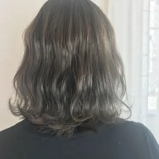 ミディアム カラー メンズ限定クーポン シェアサロン博多のヘアスタイル