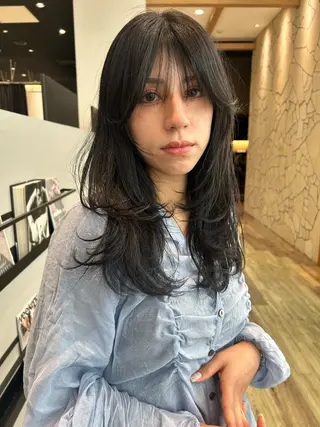 ロング k-two☁あべの/ 艶感カラー/Touaのヘアスタイル