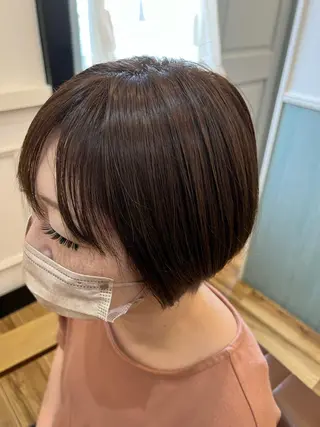 ショート カラー 🐰ハイトーンカラー 畠山　渡🐰のヘアスタイル