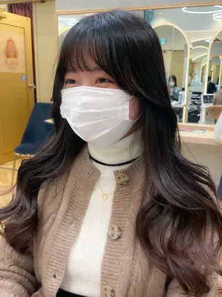 ロング 産休中2026.4月 復帰予定/野崎華代のヘアスタイル