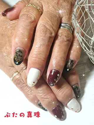 ネイル 林 珠里のネイルデザイン