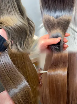 カラー レイヤーカット ♥kanaのヘアスタイル