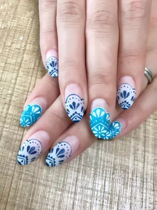 ネイル ツメトマツゲ .のネイルデザイン