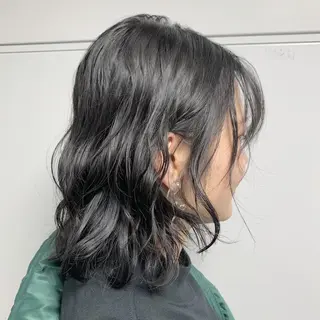 ミディアム ショートヘアとカラー の専門家/もりしーのヘアスタイル