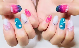 ネイル SHINee 袖ヶ浦のネイルデザイン