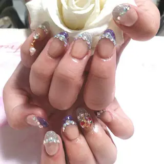 ネイル エステとネイル ローズコンフォートのネイルデザイン