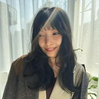 ロング 《1.2月クーポン記 載中》小森祐希のヘアスタイル