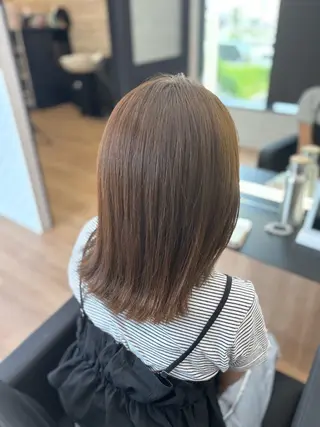 カラー 與儀 夢菜のヘアスタイル