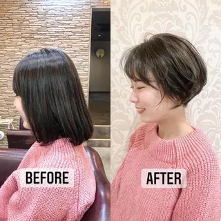 ショート 田中雄二 新潟駅南/BAEのヘアスタイル