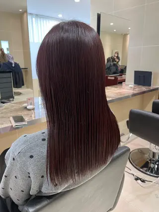 ロング カラー 藤井 将之のヘアスタイル