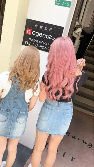 カラー ラルガ下曽根所属・な 茶のヘアスタイル