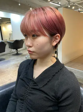 ショート 斎藤祐樹 /レイヤー/パーマのヘアスタイル