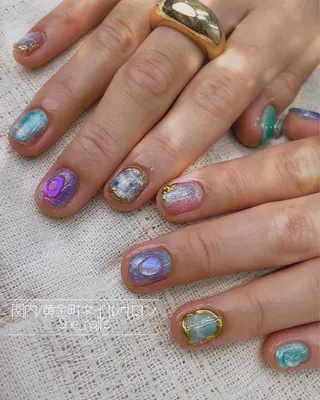 ネイル Blushオーナー Shiinaのネイルデザイン