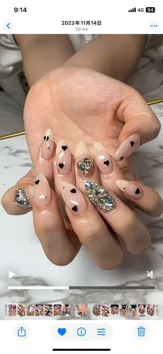 ネイル 六本木ネイル阡夜一夜 当日＆持ち込み歓迎のネイルデザイン