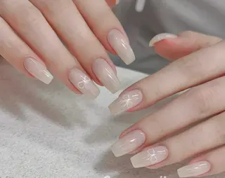 ネイル By moonネイル 🌷ワンホン/韓国風のネイルデザイン