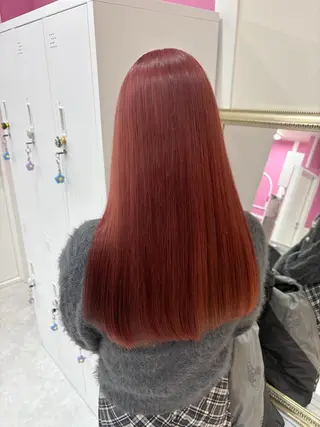 ロング ブリーチ⏳艶カラー Natsukiのヘアスタイル