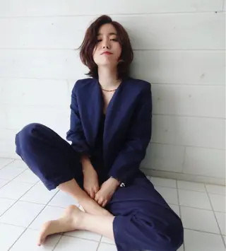 ミディアム koya🦖 大宮美容室のヘアスタイル