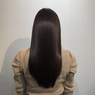 ロング 丸山 真菜のヘアスタイル