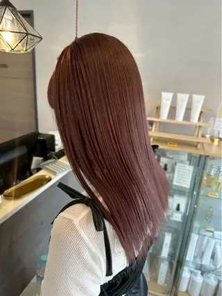 セミロング 粂田 美友のヘアスタイル