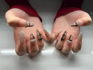 ネイル ximina ネイルサロン北堀江のネイルデザイン