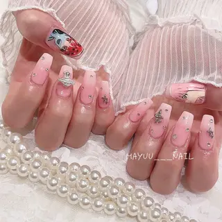 ネイル 🎀 Mayu 🎀痛ネイルのネイルデザイン