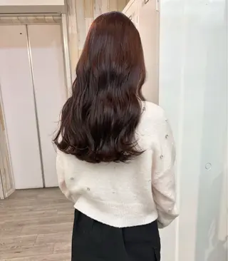 ロング カラー 広島/ヘアセット /ベージュ/わかなのヘアスタイル