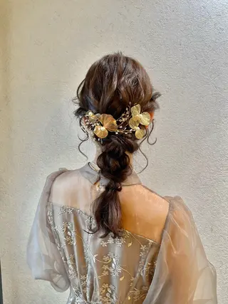 ヘアアレンジ charm《銀座》 ヘアセット/縮毛矯正のヘアスタイル