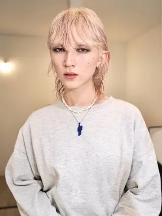 ショート カラー デザイン/レイヤー Kaito🐩/栄のヘアスタイル