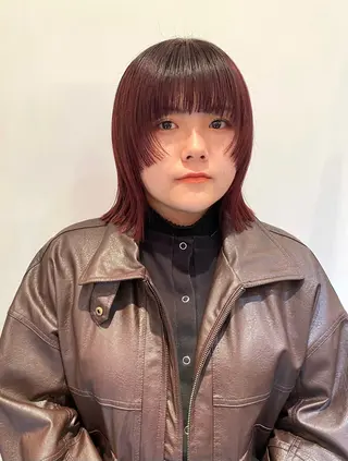 ミディアム Tomoka🐶🌟 似合わせカット✂︎のヘアスタイル