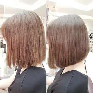 ミディアム ボブ・ロブ　福田 泰久✂️✨のヘアスタイル