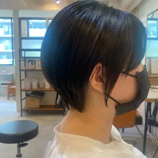 ショート Zina 梅田店 レイヤー/Miyuのヘアスタイル