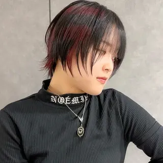 ショート カラー お洒落ショート/ボブ 🟥Genkiのヘアスタイル