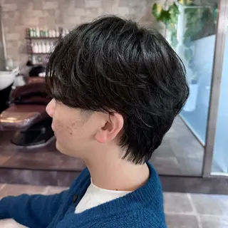 ショート Glimpse  大濠店所属・赤嶺/メンズカット メンズパーマのヘアスタイル