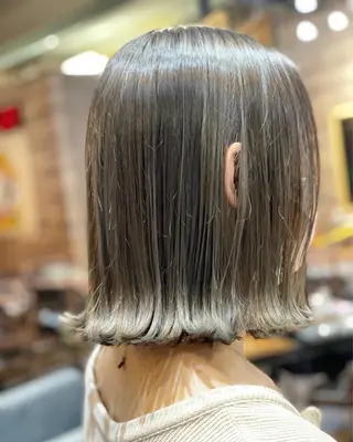 ミディアム カラー ツイスパ/Wカラー ✨RYUのヘアスタイル