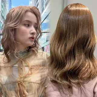 ロング カラー [渋谷美容師] 玲弥のヘアスタイル