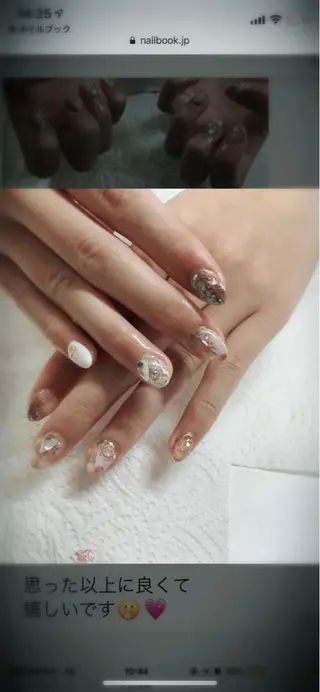 ショート ネイル 茨木love♡nail所属・love ♡nailのネイルデザイン