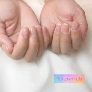 ネイル Rainbow nailsくろちゃんのネイルデザイン