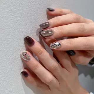 ネイル fumina 💚💛のネイルデザイン