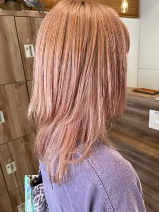 ロング カラー 月100人以上 髪質改善施術｜谷口のヘアスタイル